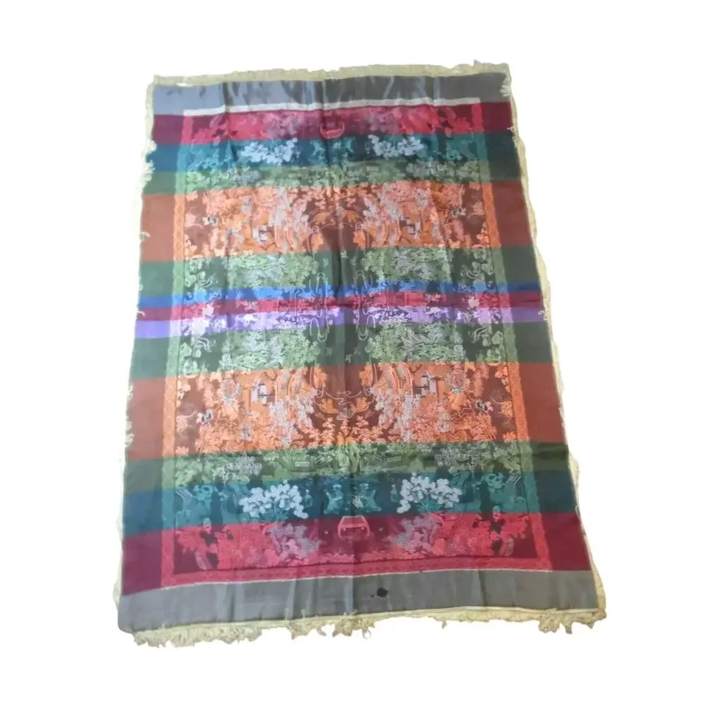 Oriental Tapestry Wall Hanging Chinese? Silk? 73